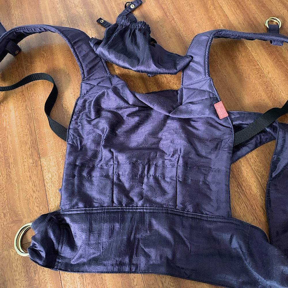 Sakura Bloom Baby Carrier ( Scout silk no leather)